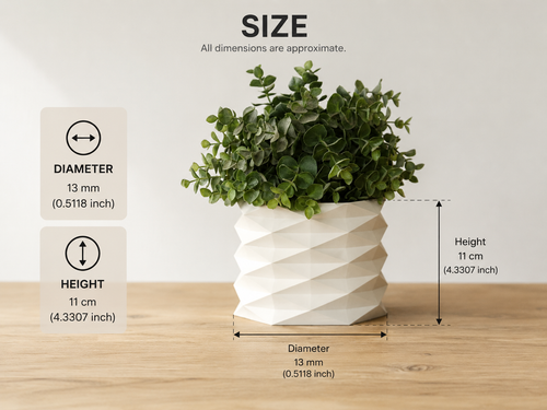 Diamond Inverse Planter