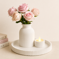 Flower and Candle Pot